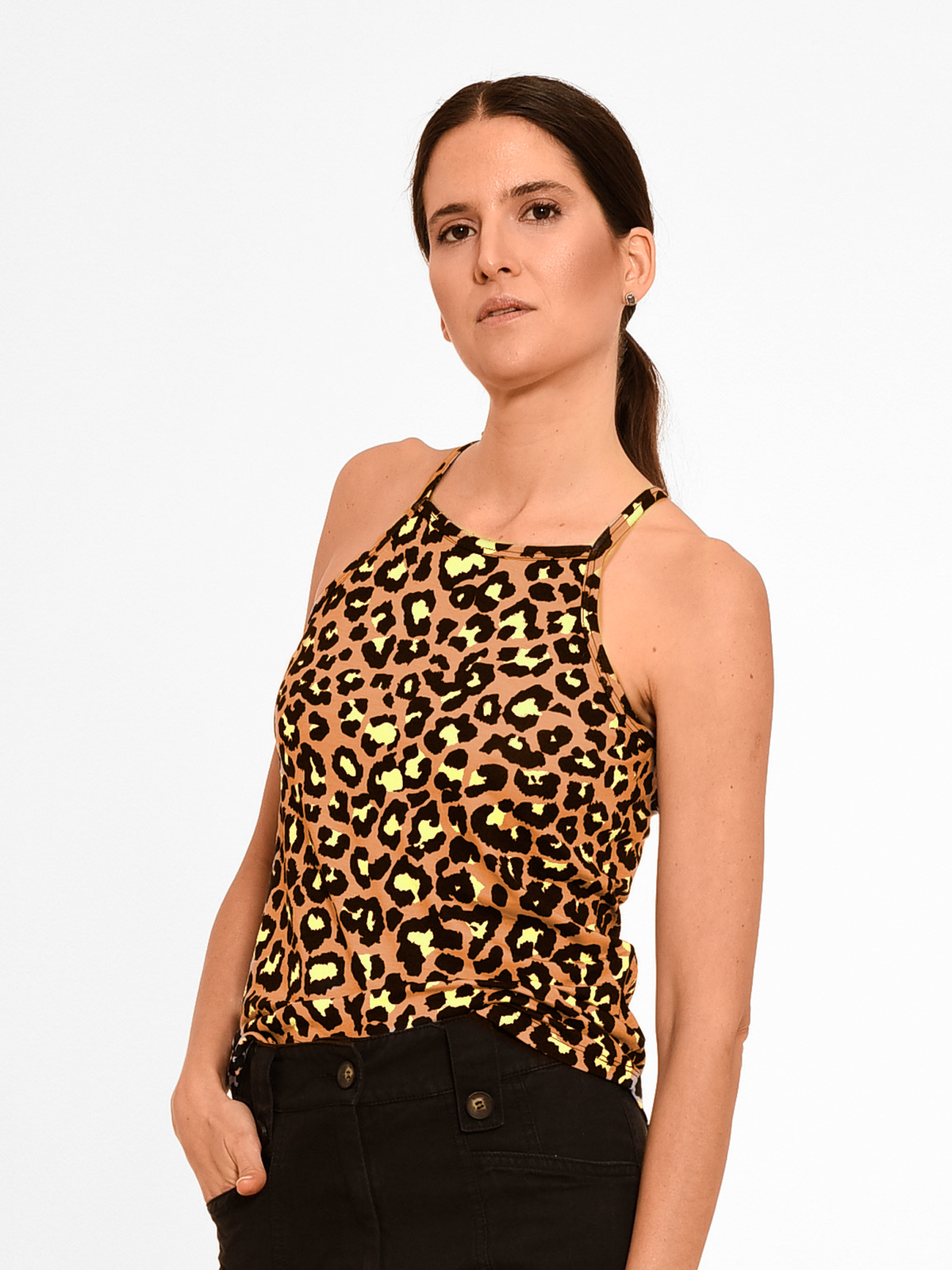 MUSCULOSA KING LEOPARD