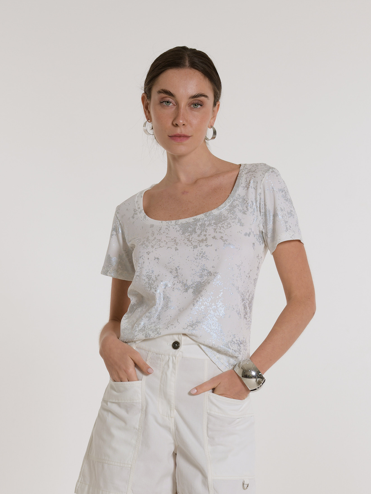REMERA IPANEMA FOIL BATIK
