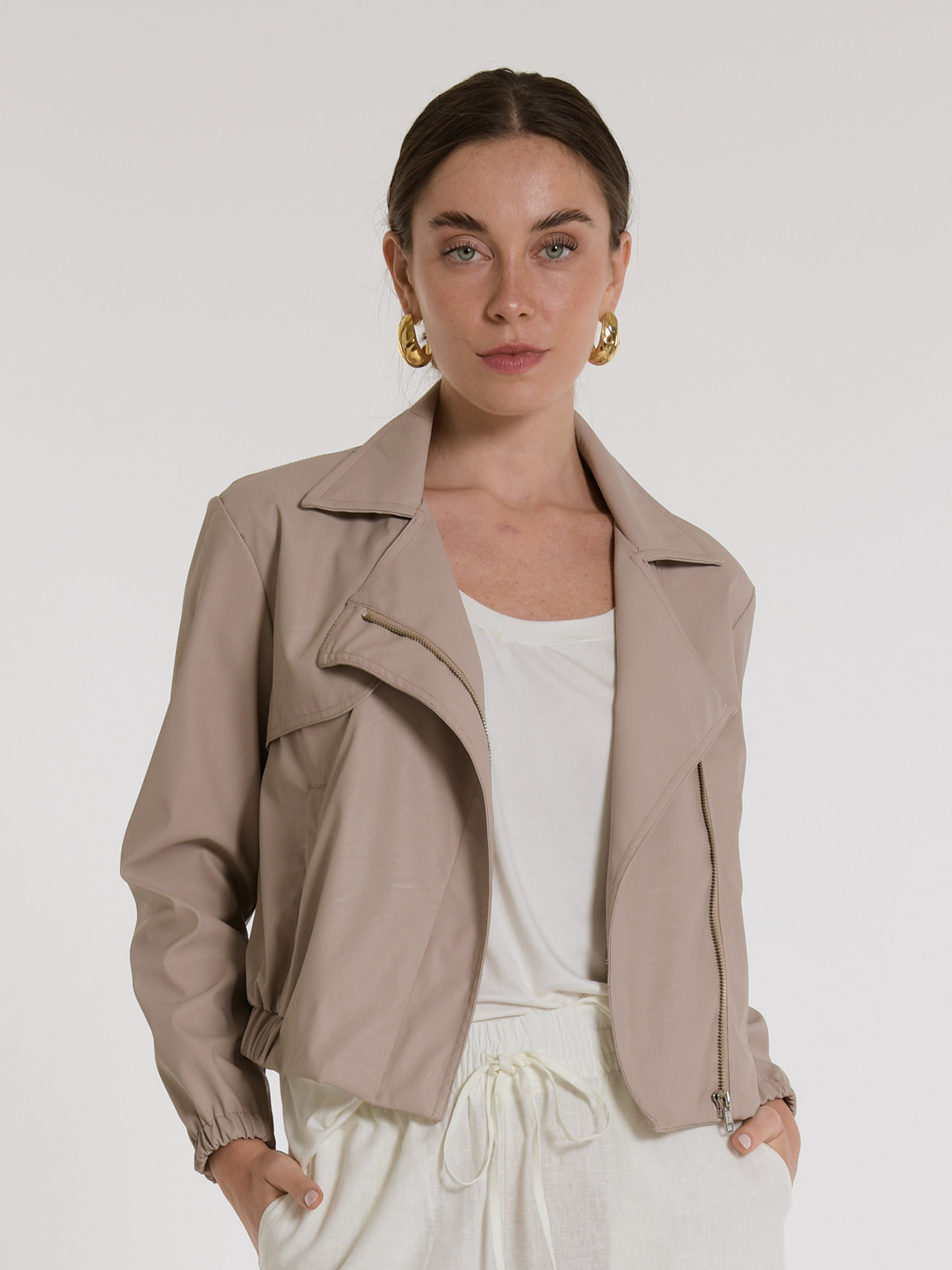 CAMPERA TRAFUL LEATHER