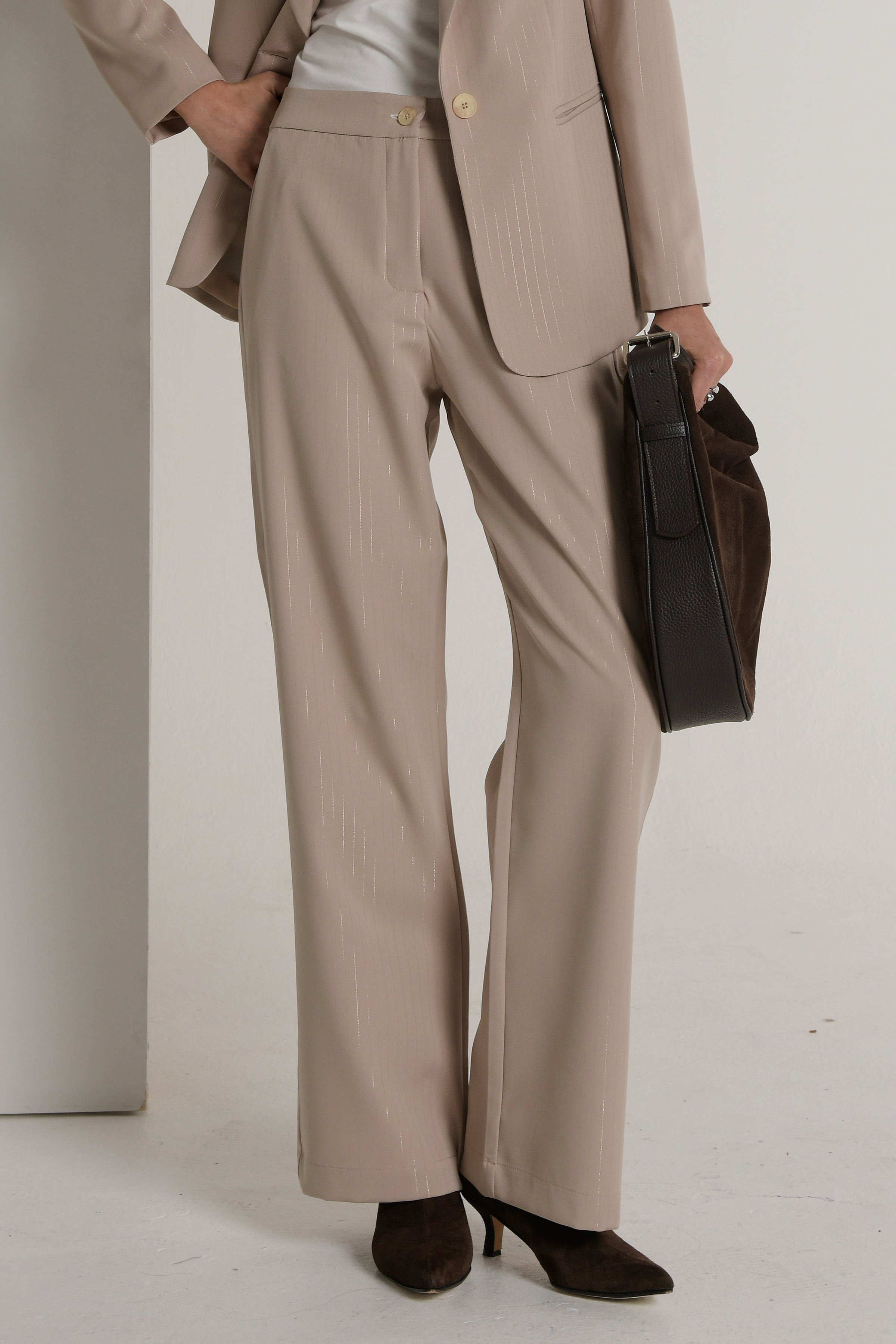 Pantalon hawai stripe - Sastrero con brillo