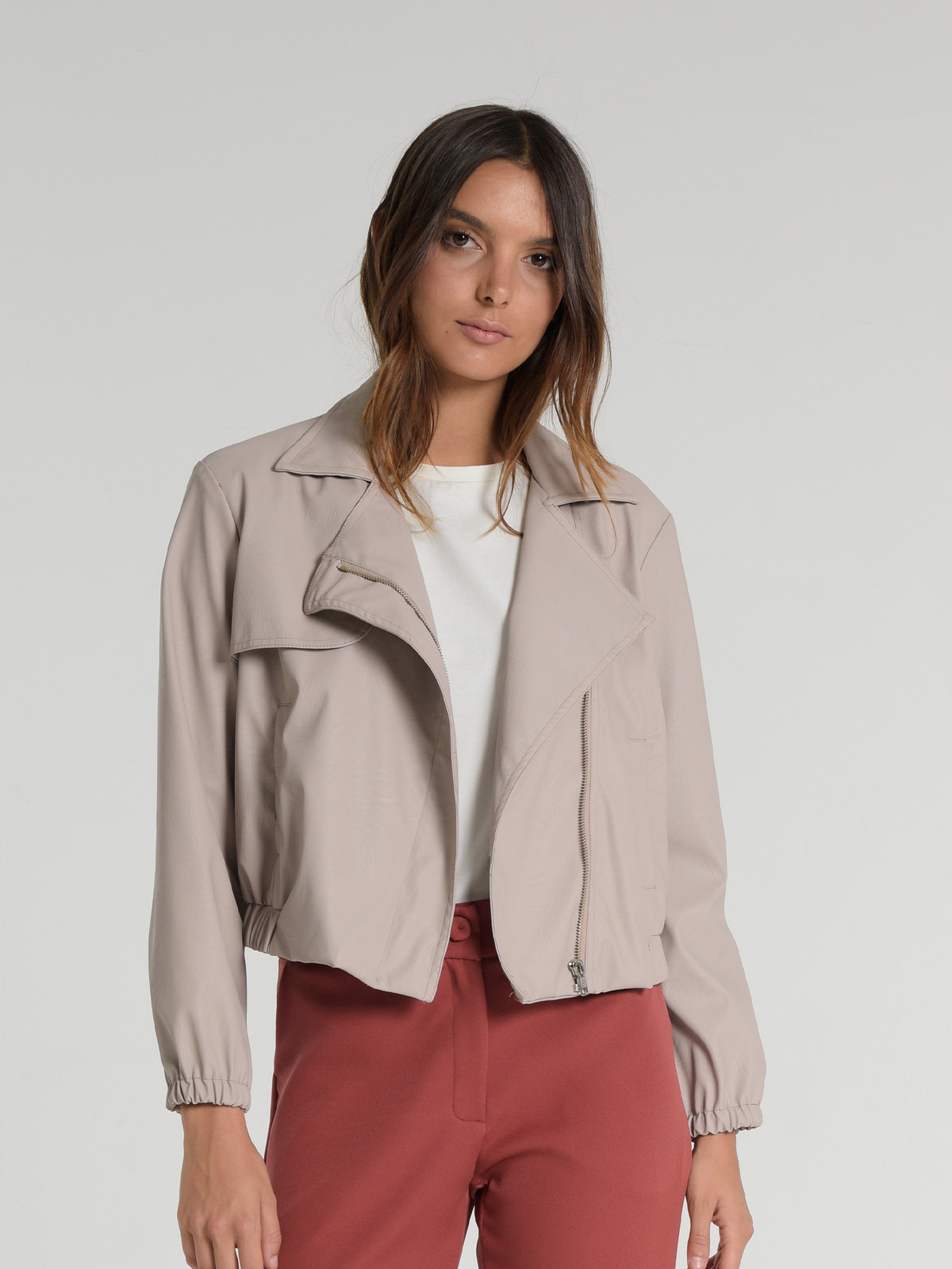 CAMPERA TRAFUL LEATHER