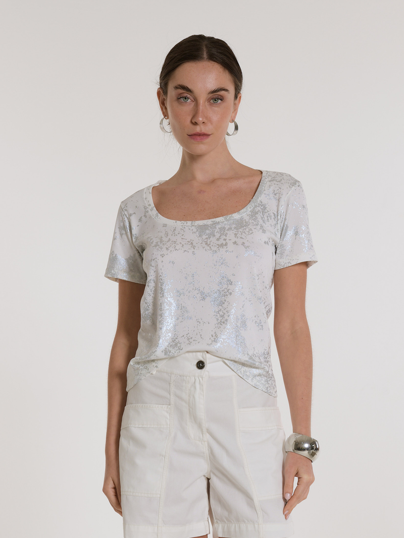REMERA IPANEMA FOIL BATIK