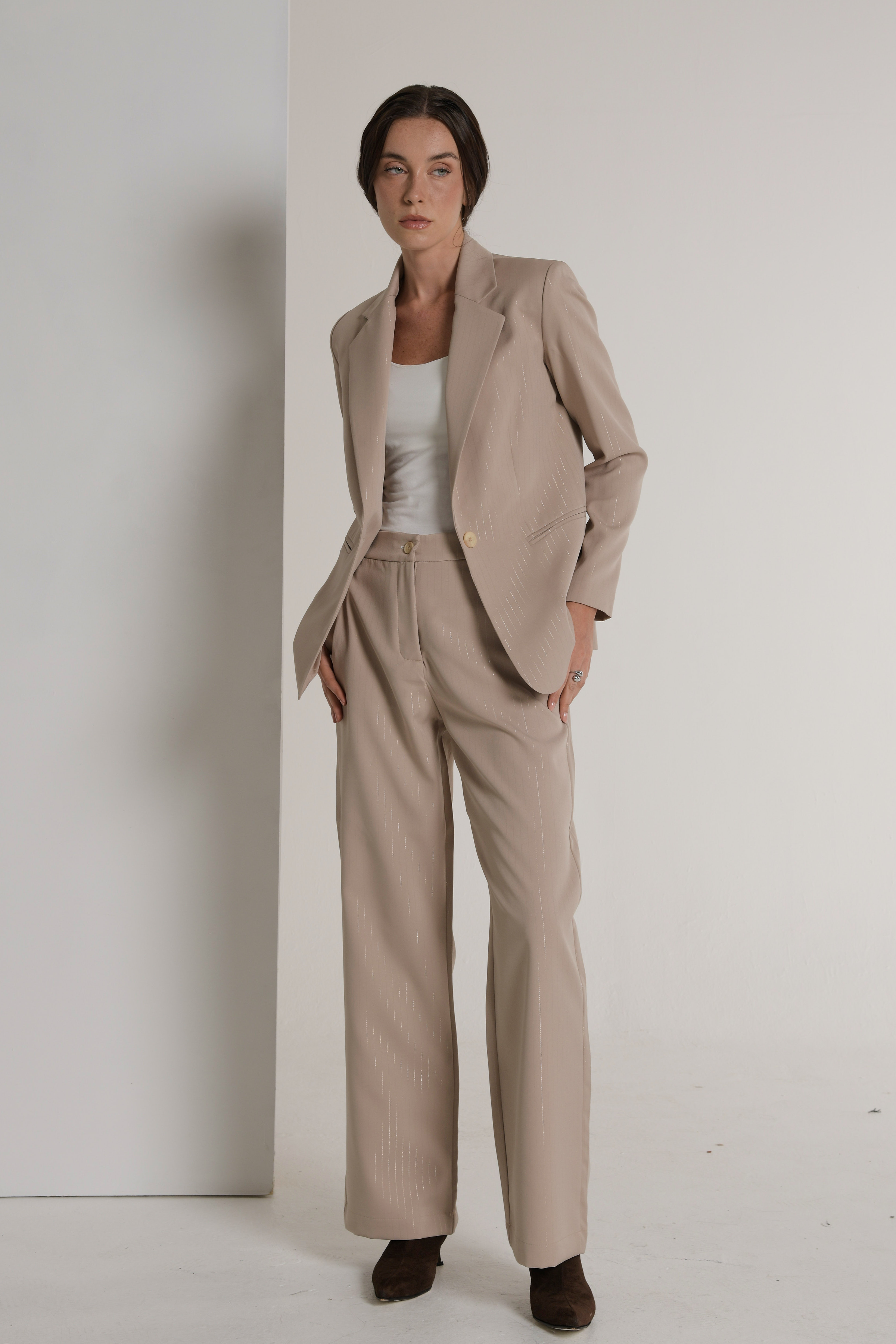 Pantalon hawai stripe - Sastrero con brillo