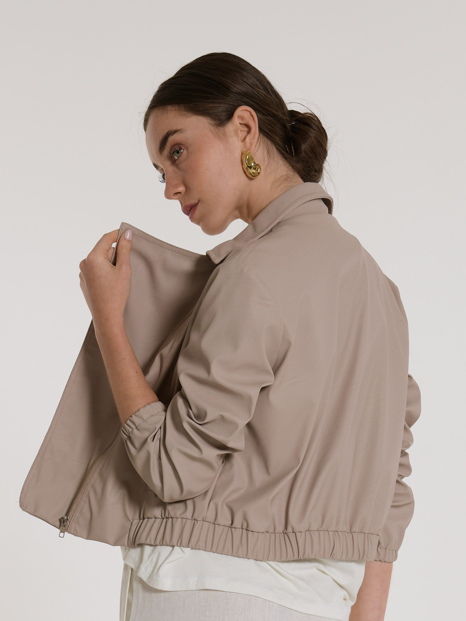 CAMPERA TRAFUL LEATHER