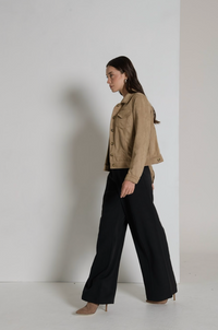 Campera Sisley Suede