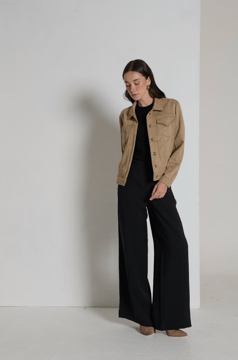 Campera Sisley Suede