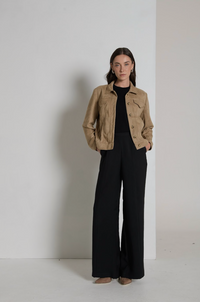 Campera Sisley Suede